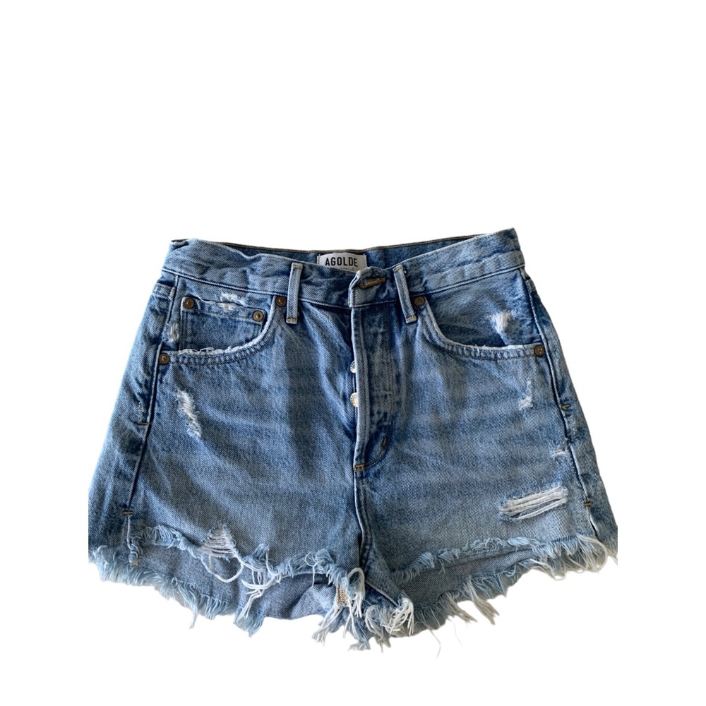 🎉HP🎉 Agolde Hi Rise Denim Shorts